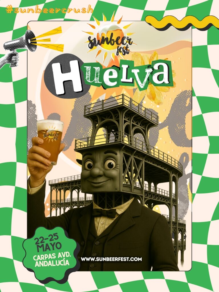 Muelle del Tinto SunBeer Fest Feria de la Cerveza Huelva Crush