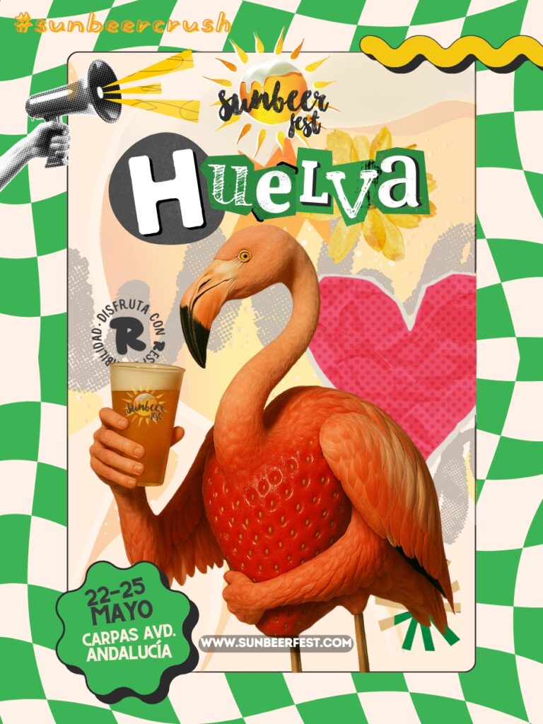 flamenco fresa lince Recreativista Recre Recreativo SunBeer Fest Feria de la Cerveza Huelva Crush